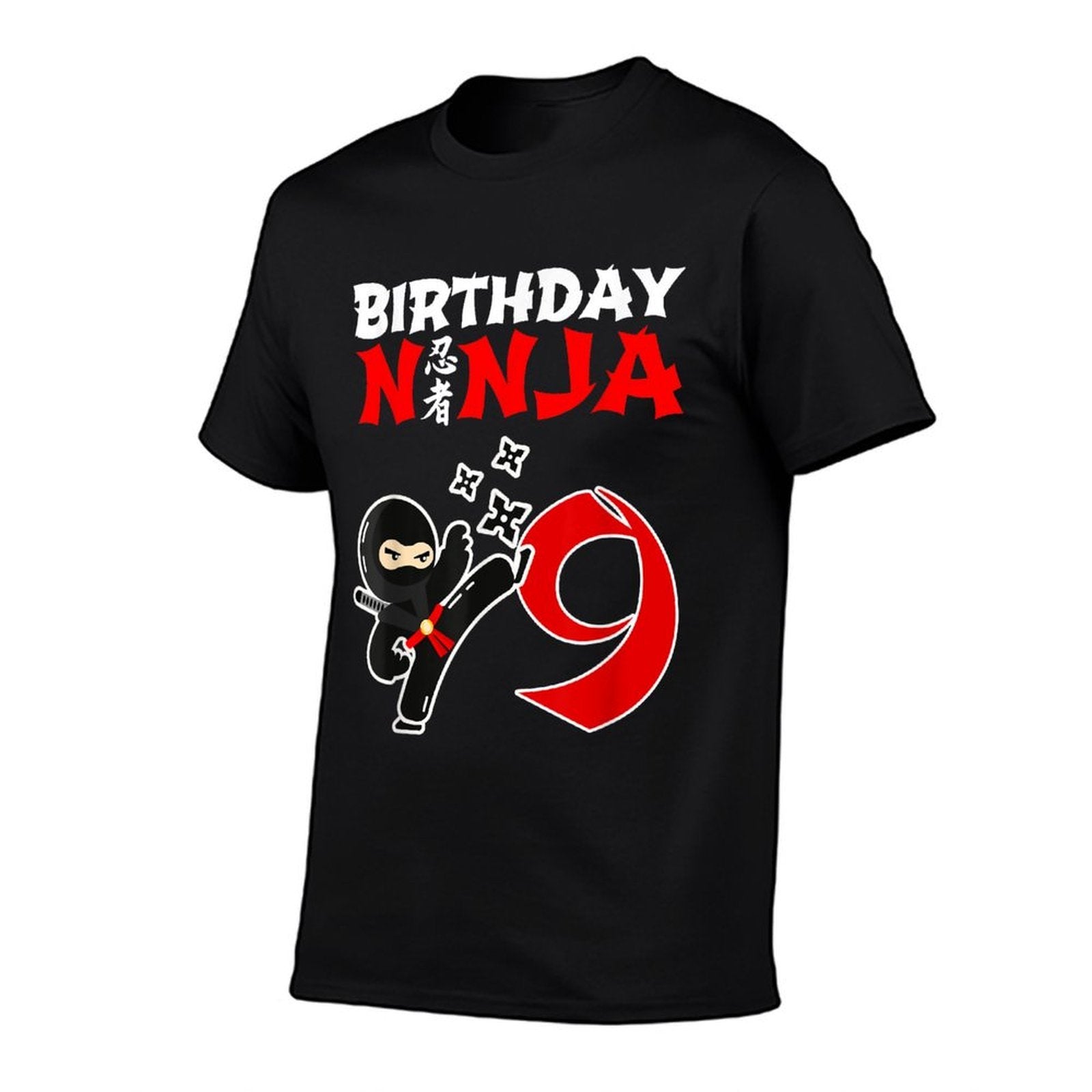 Ninja Party Favors Birthday Party for 9 Year Old Boy Ninja  Summer-ready Fabric T-Shirt