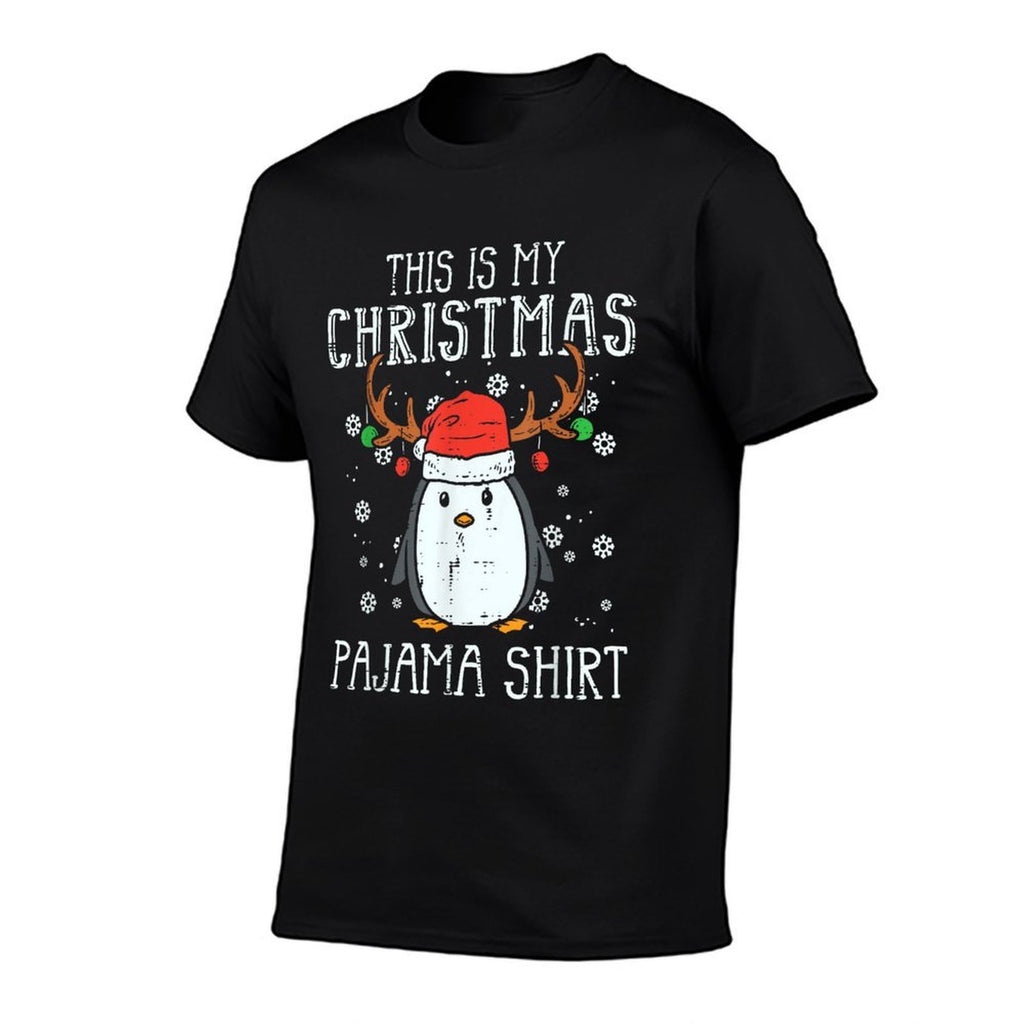 This Is My Christmas Penguin Xmas Men Women Kids Girls Comfortable T-Shirt