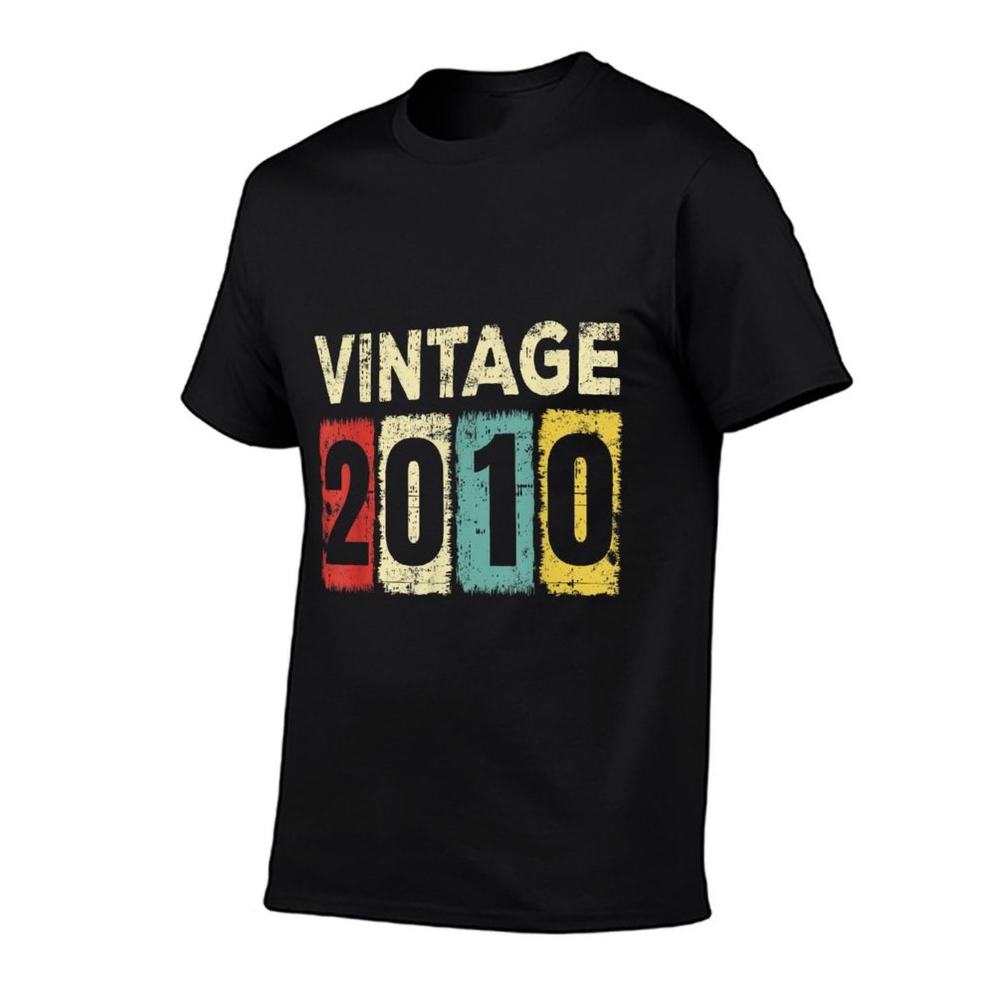 15 Year Old Birthday Vintage 2010 15th Birthday  Tagless Design T-Shirt