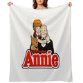 Little Orphan Annie Sustainable Throw Blanket