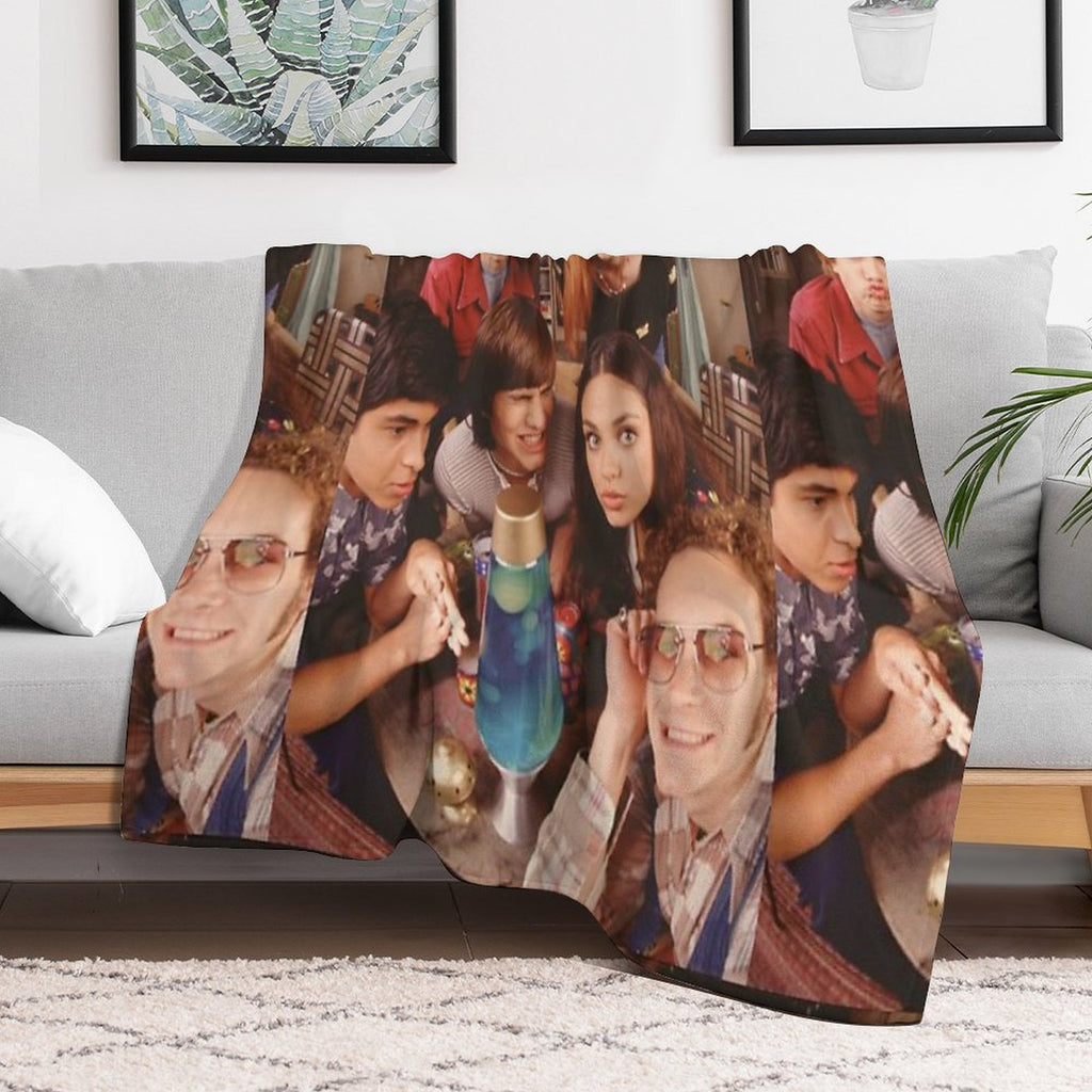 That 70s Show Fish Eye Photo Durable Throw Blanket