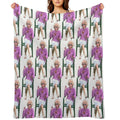 Kath And Kim Kath Having A Smoke Comfort Throw Blanket