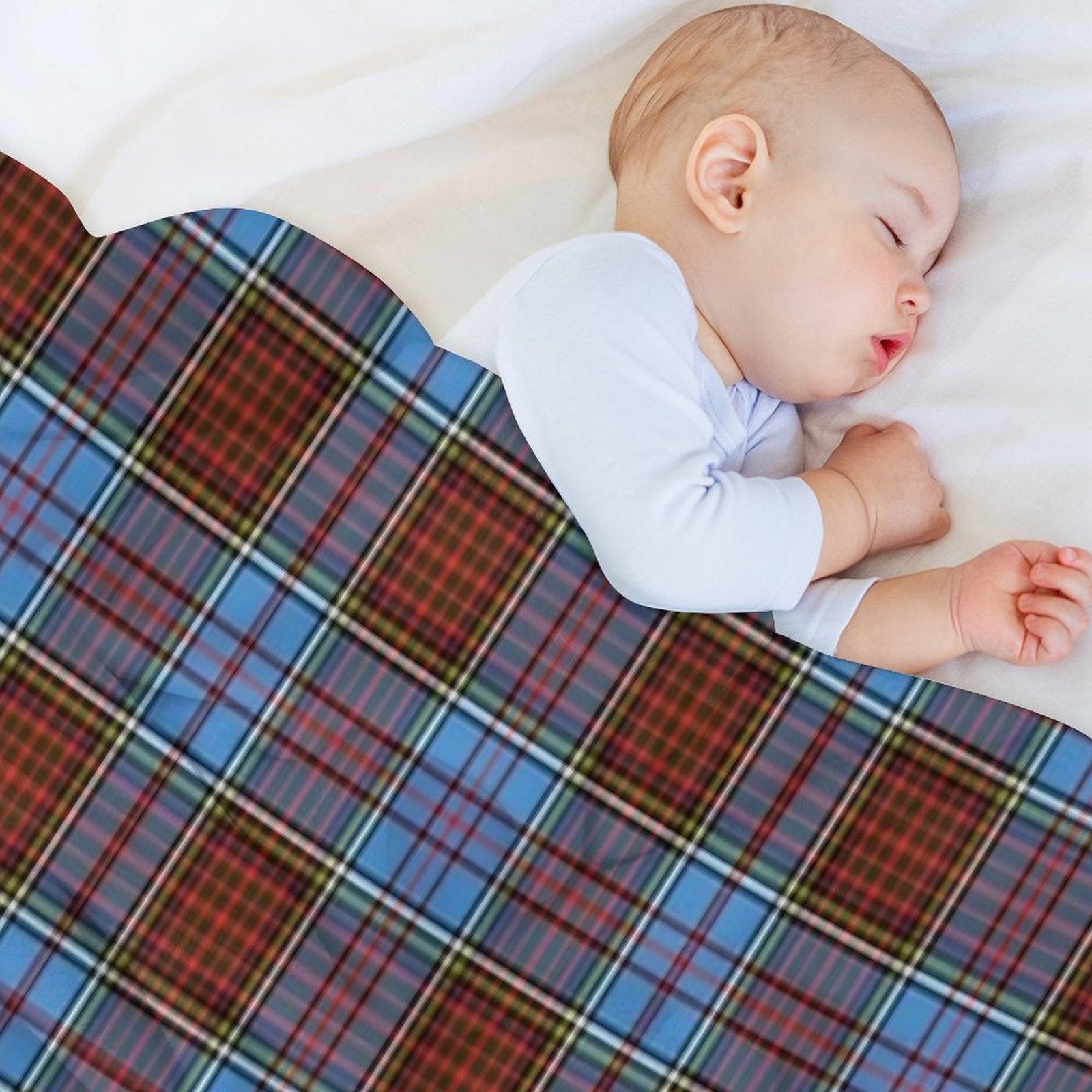 Clan Anderson Tartan Compact Throw Blanket