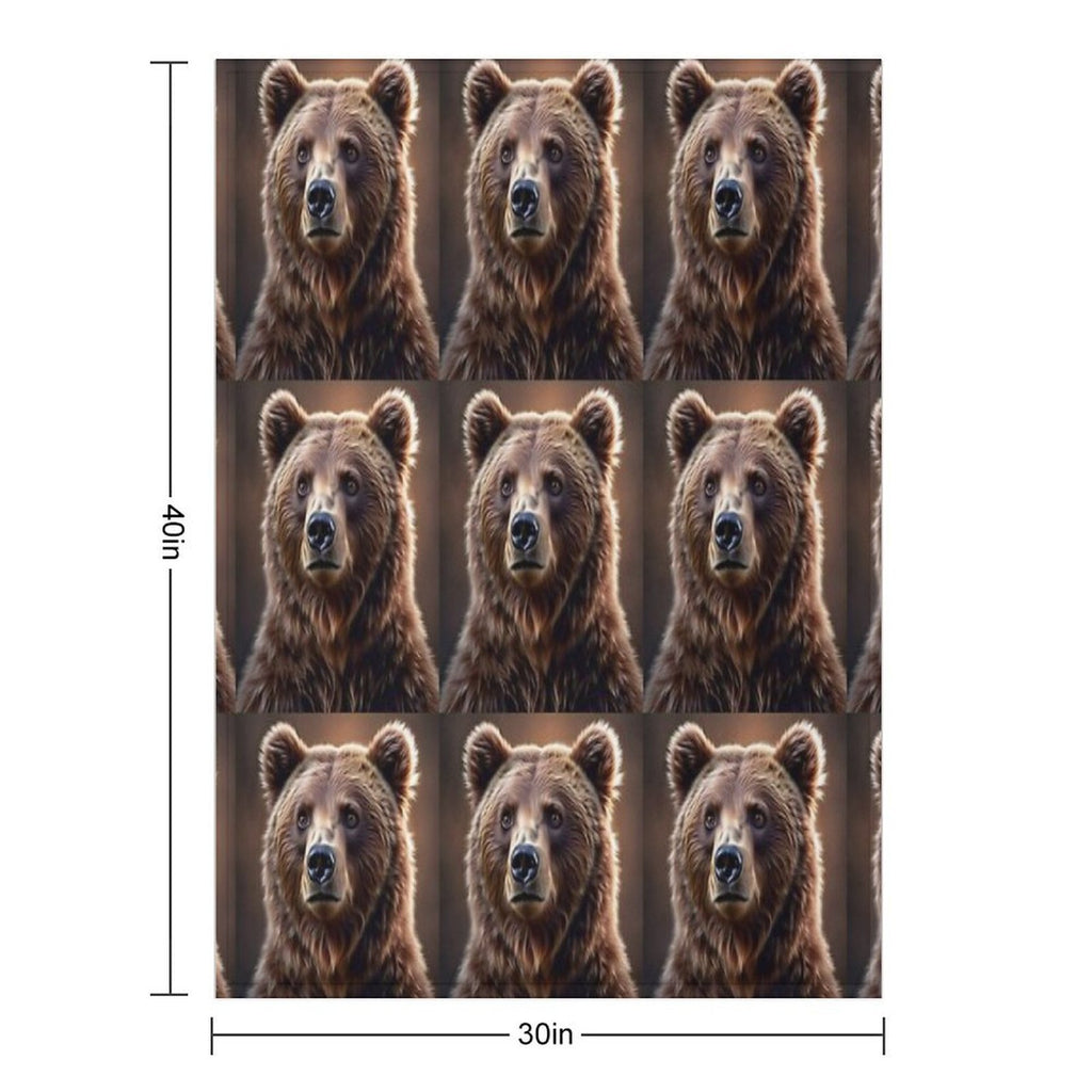 Bear Comfort Throw Blanket