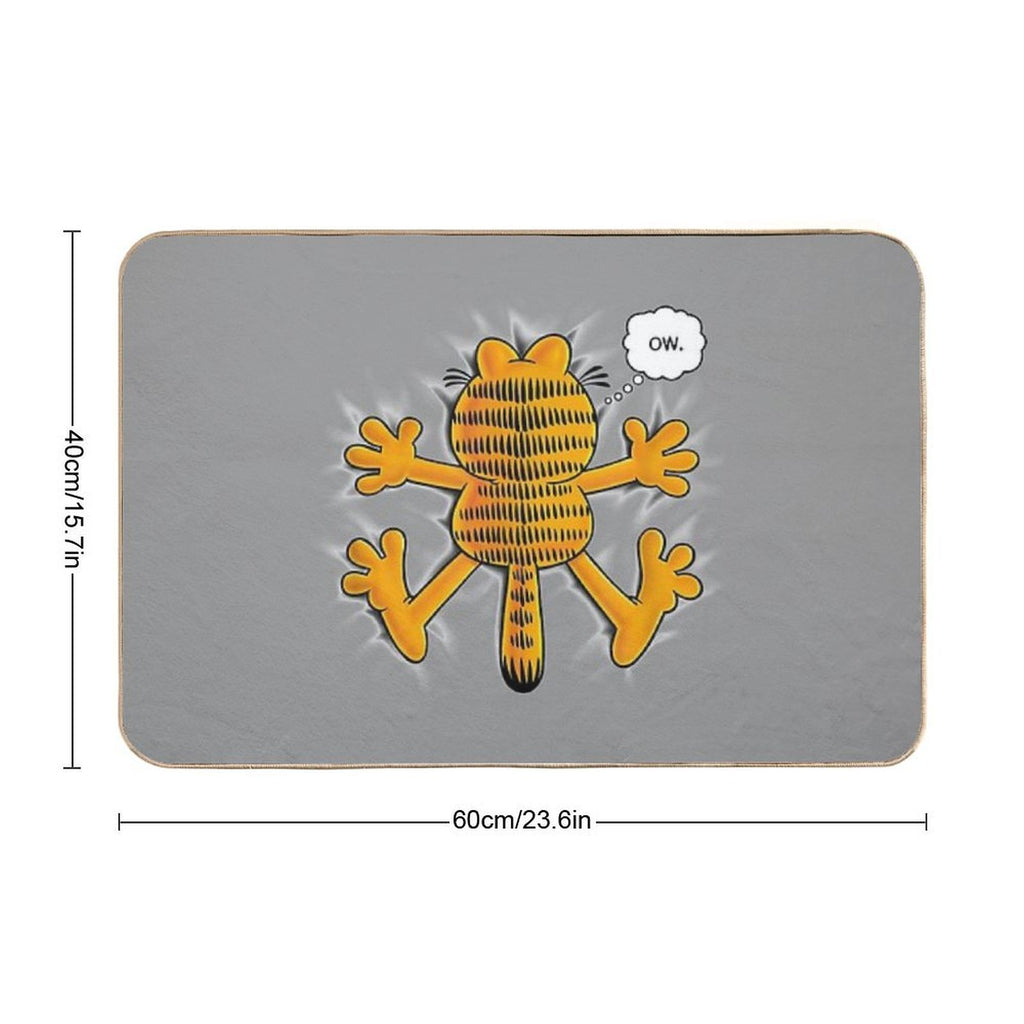 Cute Garfield Ow Durable Bath Mat