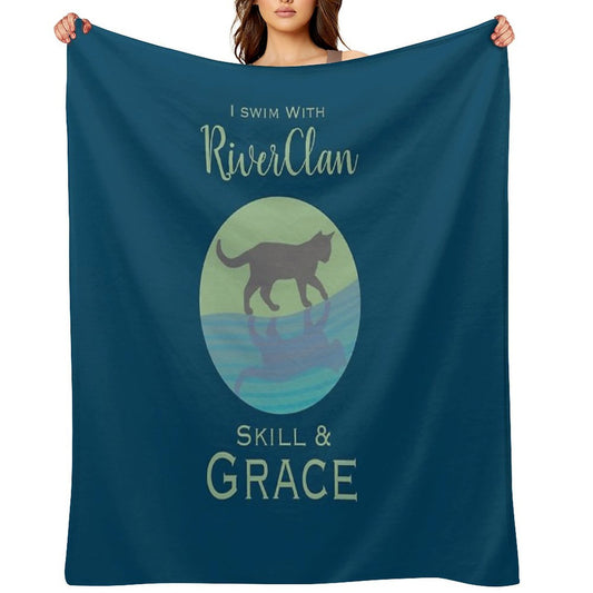 RiverClan Pride Machine-washable Throw Blanket