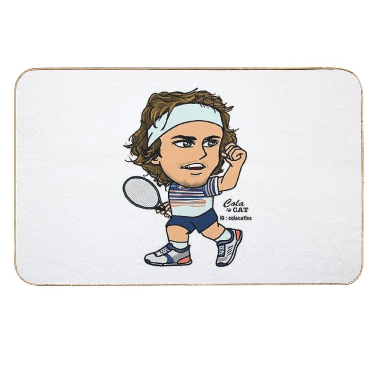 Alexander Zverev  Versatile Bath Mat