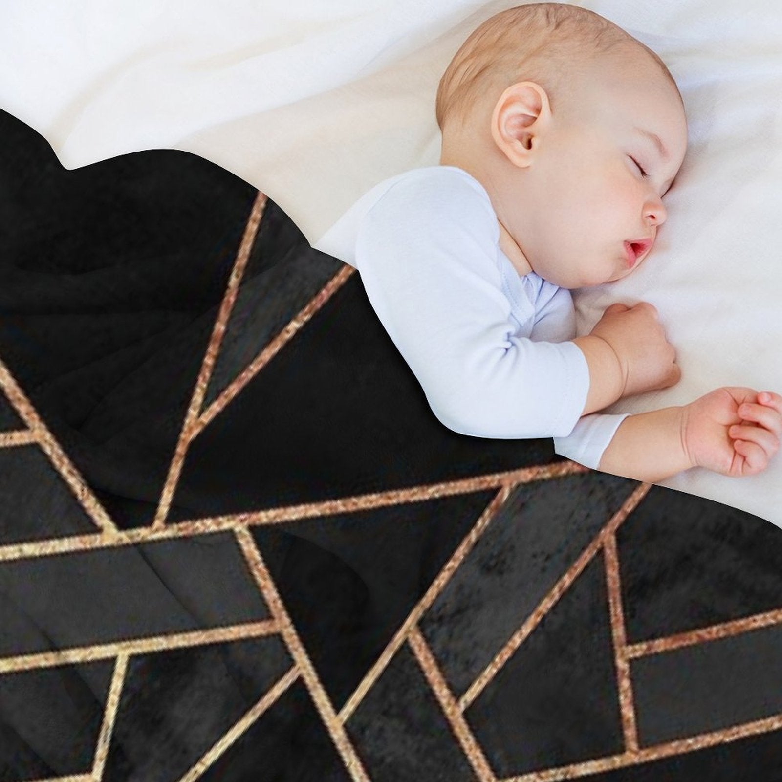 Black Night Lightweight Throw Blanket