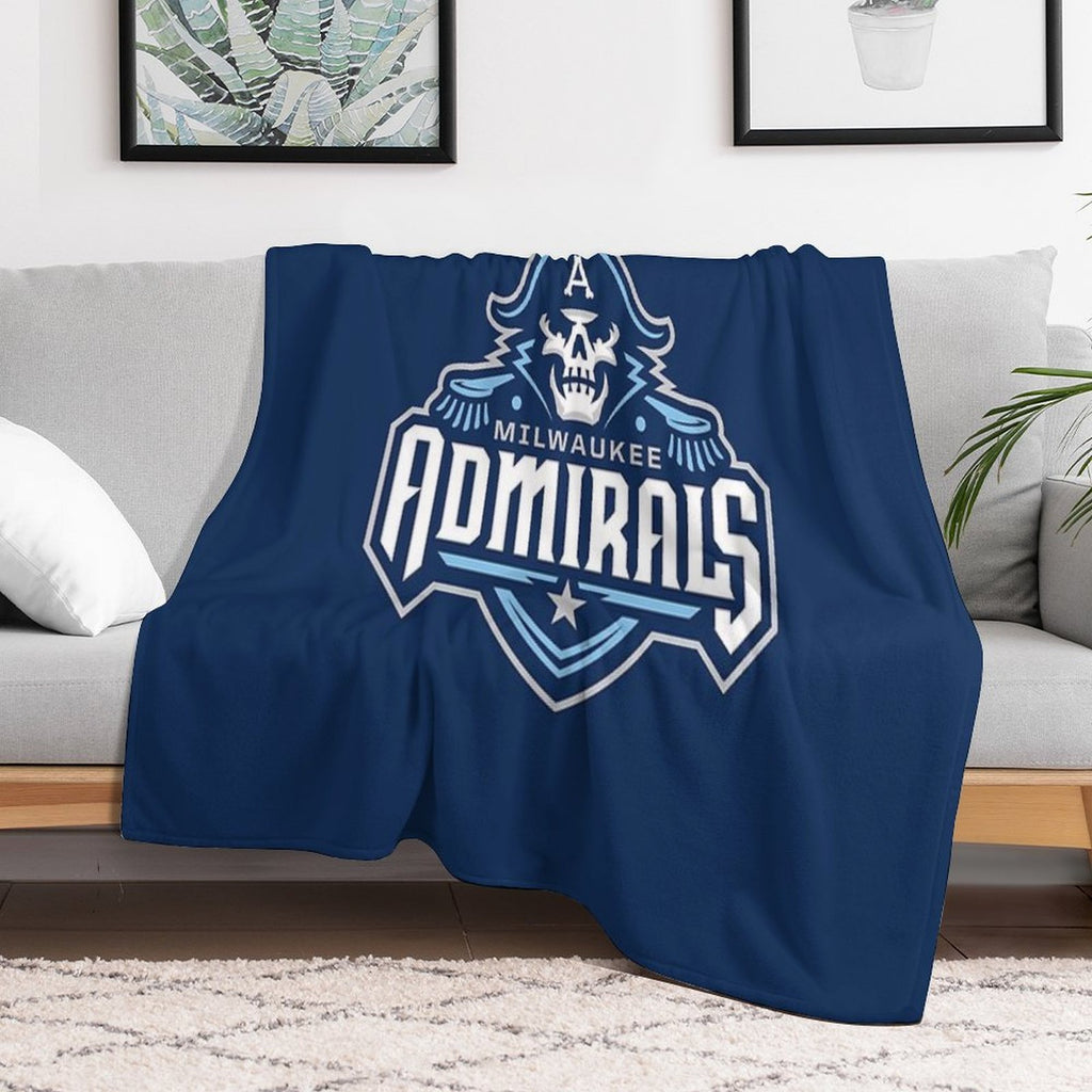 Cool Admirals Icon Easy Care Throw Blanket