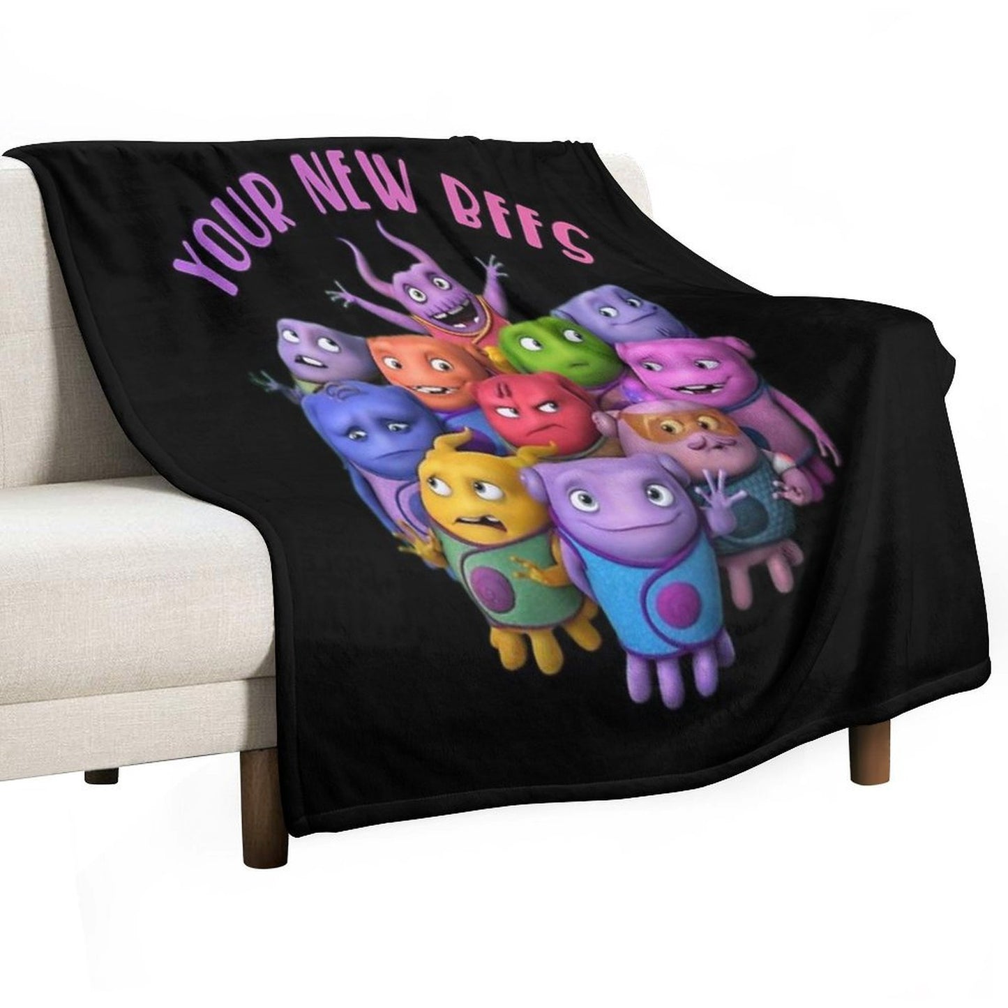 Your New BFFS Are Here Comfort Throw Blanket