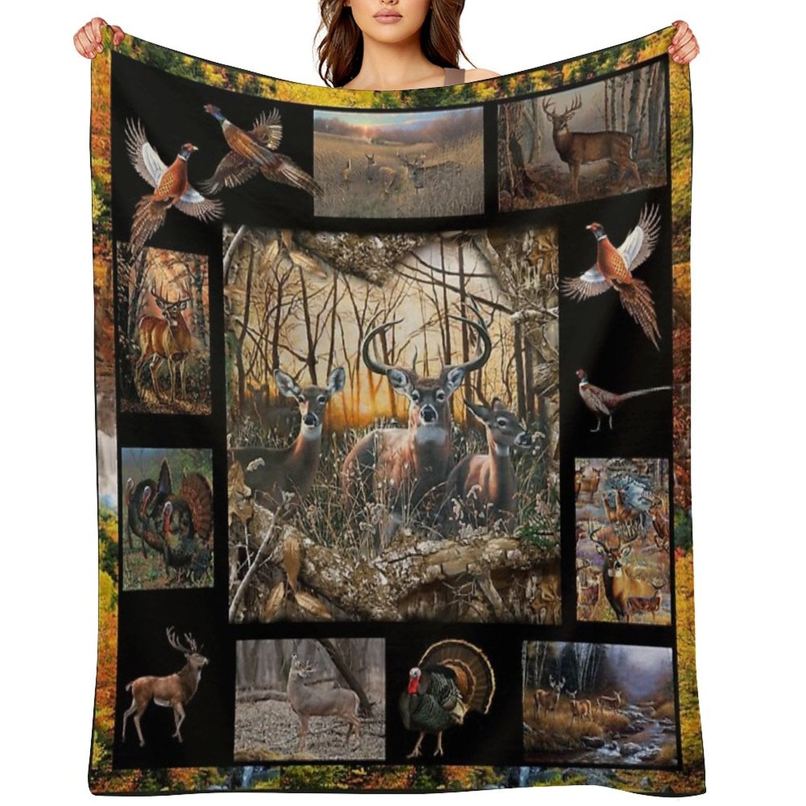 Hunting Love To Hunt Blanket Quick-dry Throw Blanket