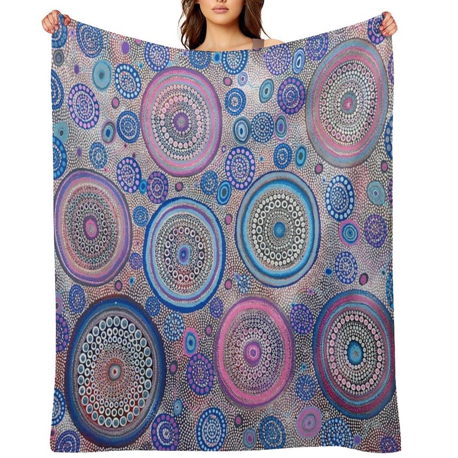 Seven Sister's Dreaming Comfort Throw Blanket
