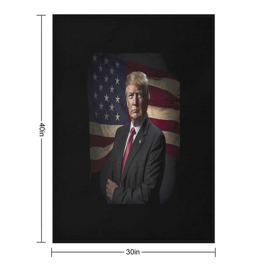 Trump President Multi-functional Throw Blanket