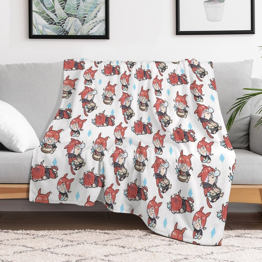 Crystal Exarch Compact Throw Blanket