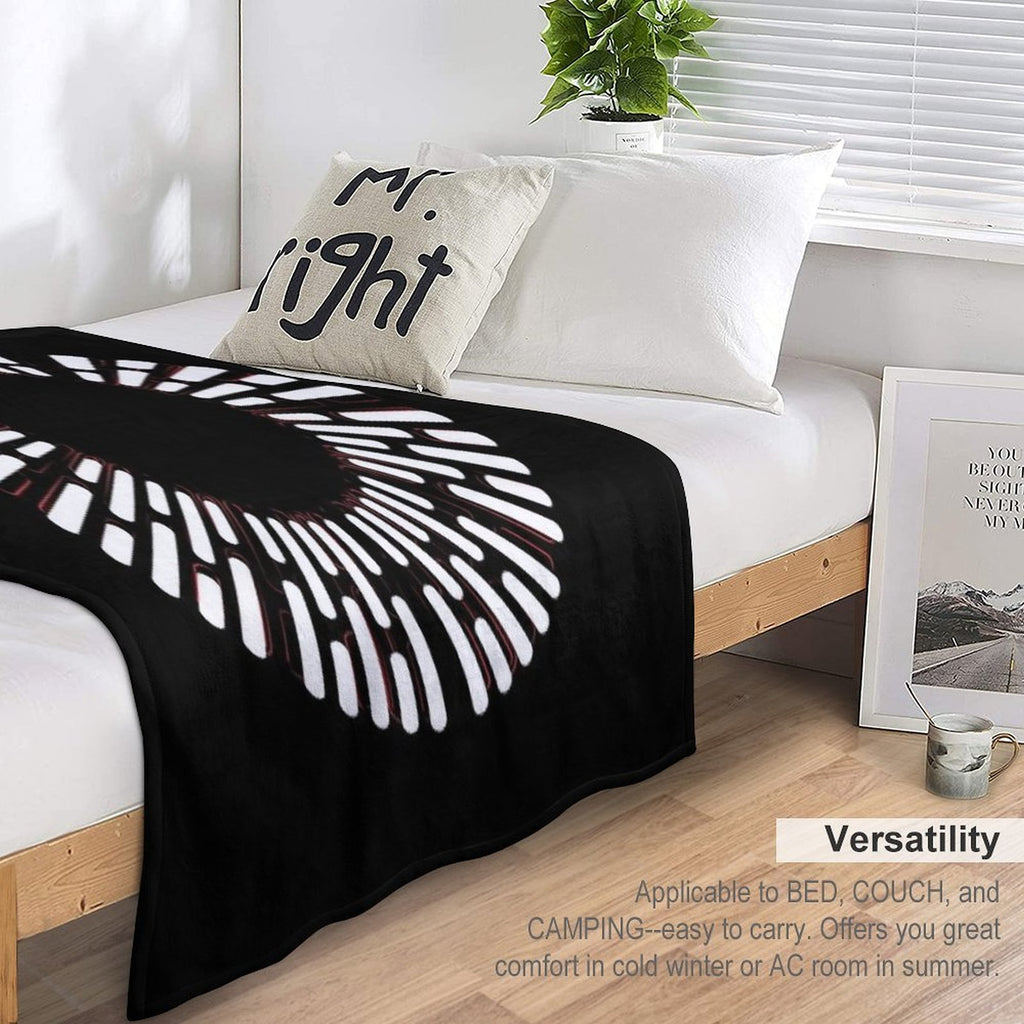 Death Star Lighting Compact Throw Blanket
