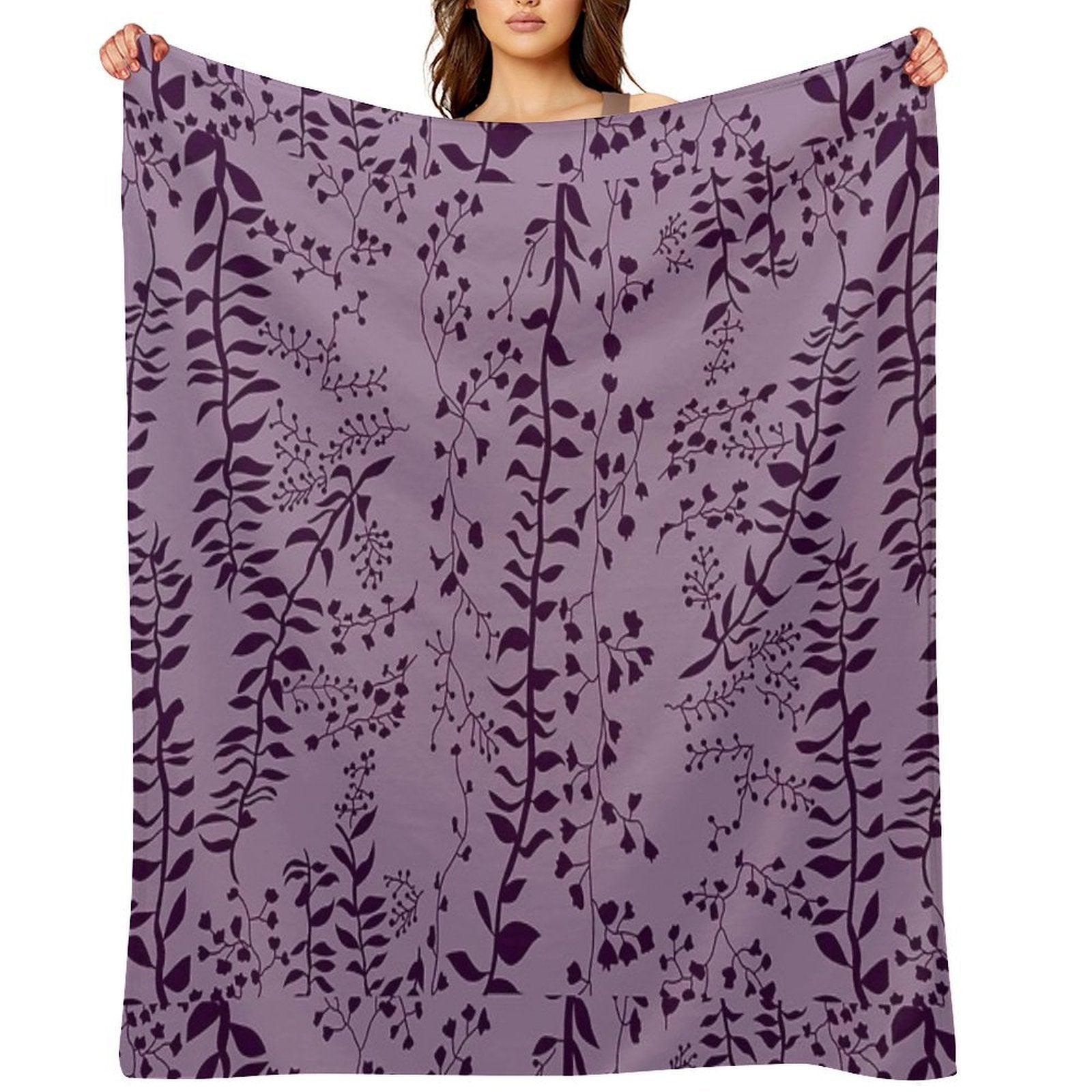 Bella Swan's Comforter Set Replica  Purples Cool - Version 1  Twilight Saga Fanart Multi-functional Throw Blanket