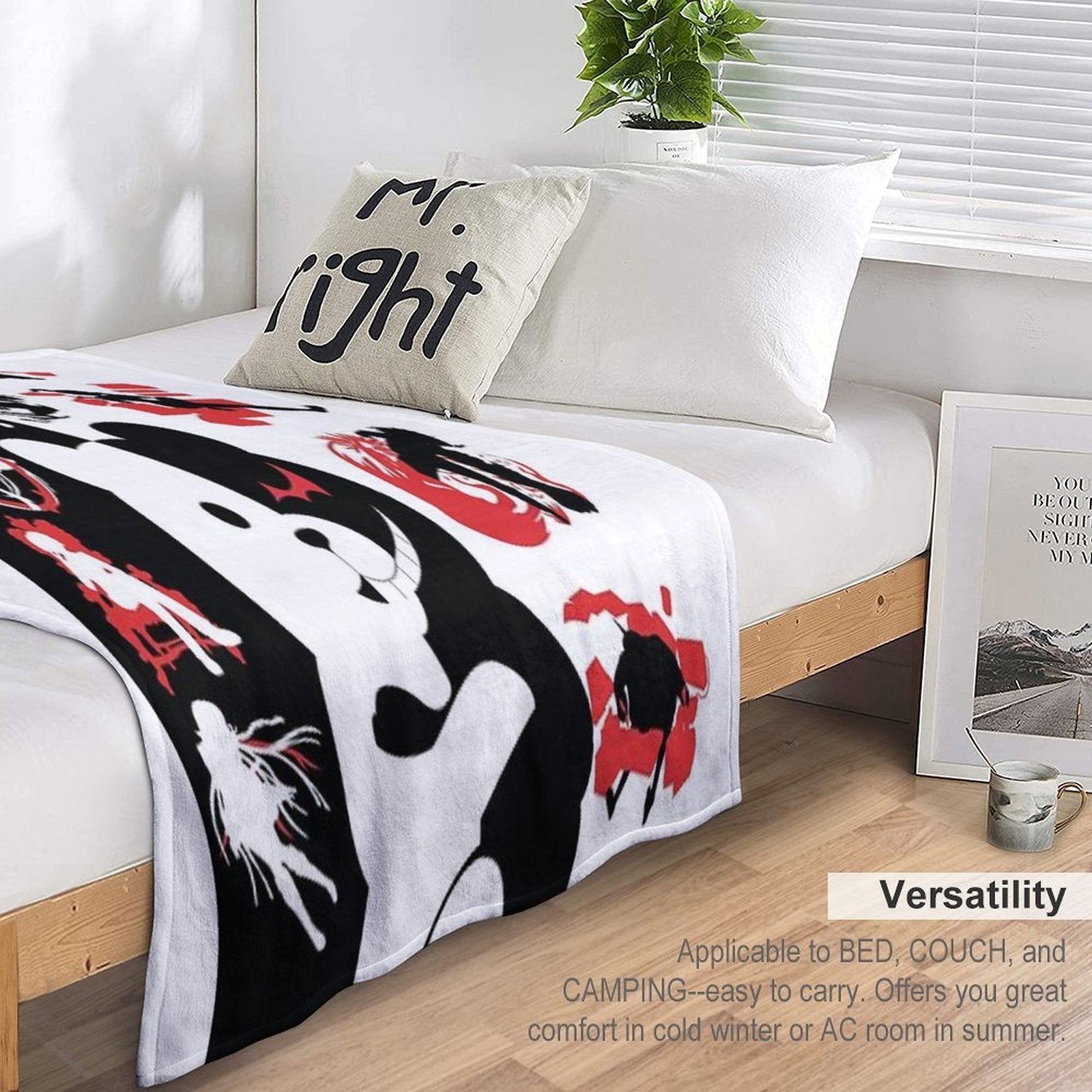 Welcome to Your Despair Lightweight Throw Blanket