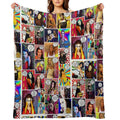 Dannii Minogue Goes Pow WOW #30 Compact Throw Blanket