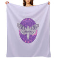 Death Moth Wrinkle-free Throw Blanket
