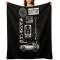 BTTF Icon Set Anti-pilling Throw Blanket
