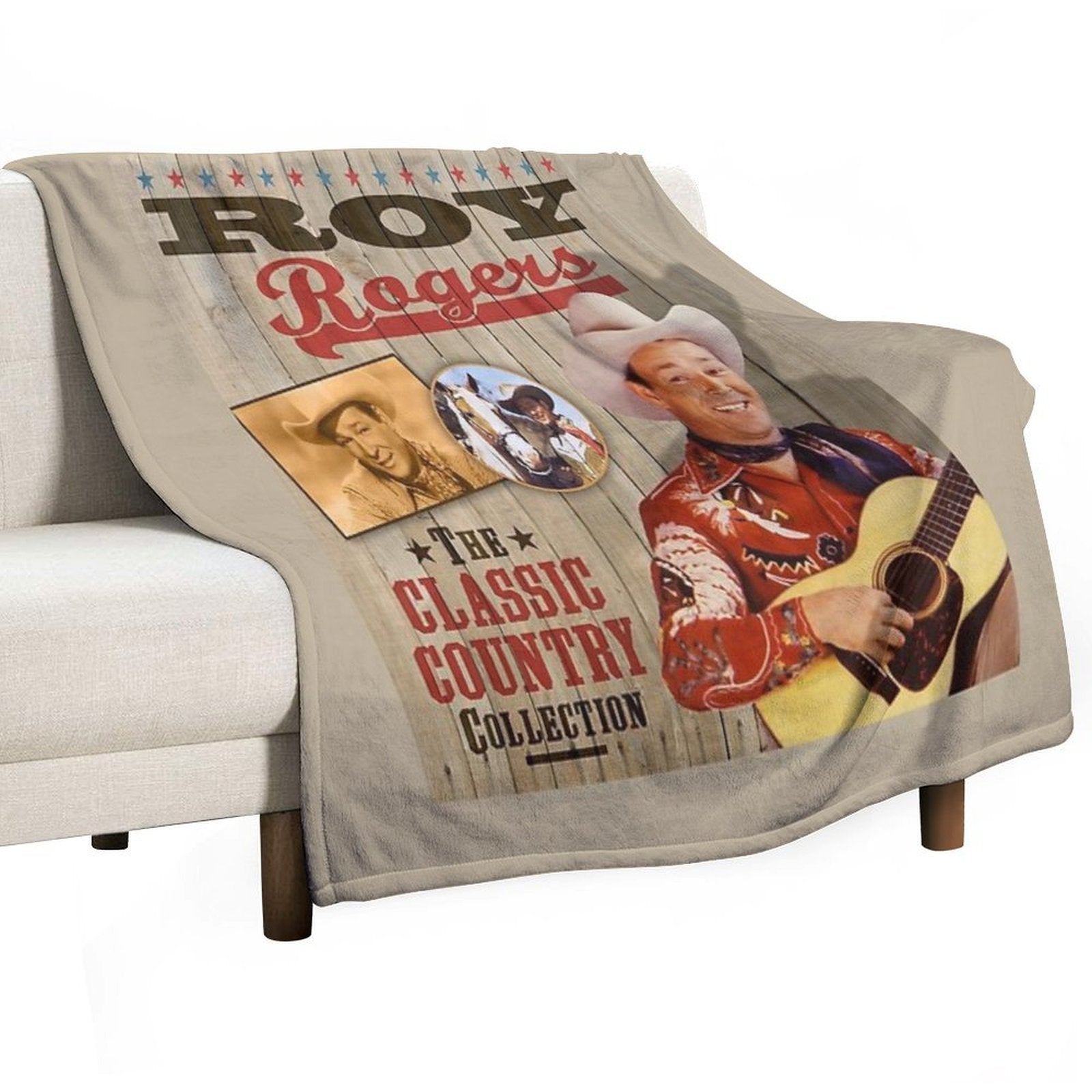 Roy Rogers – The Classic Country Collection Compact Throw Blanket