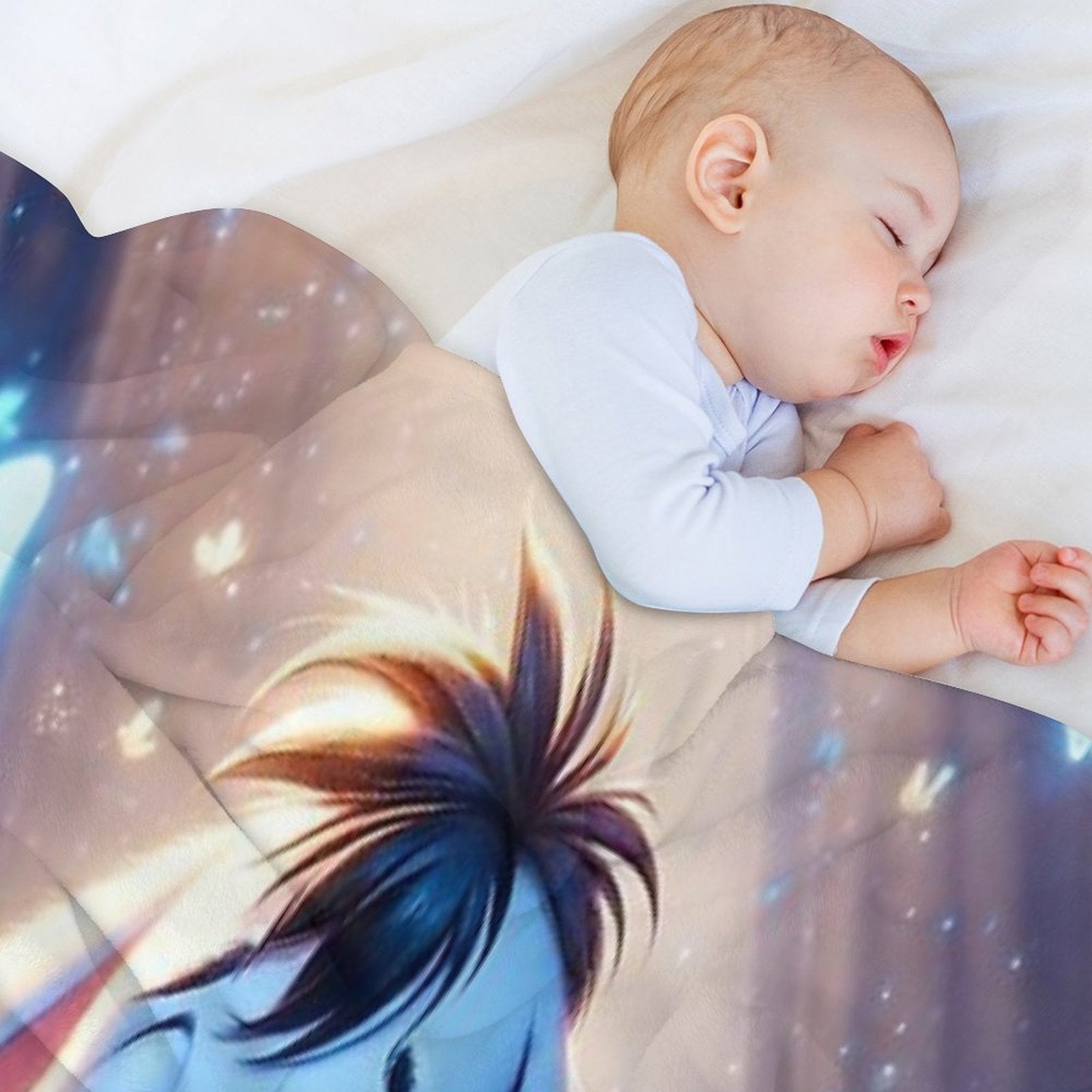 Adorable Eeyore Design Easy Care Throw Blanket