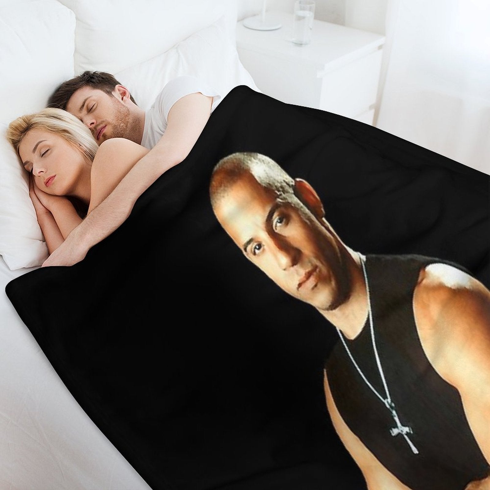 Dom Toretto Funny Man Anti-pilling Throw Blanket