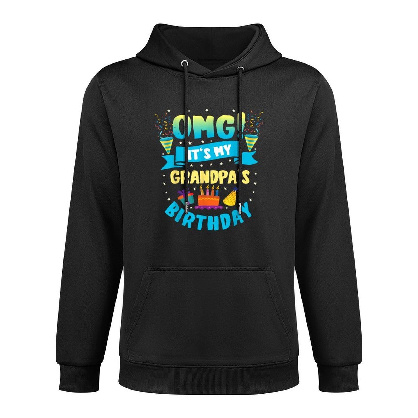 OMG It's My Grandpa Birthday Versatile Streetwear Hoodie