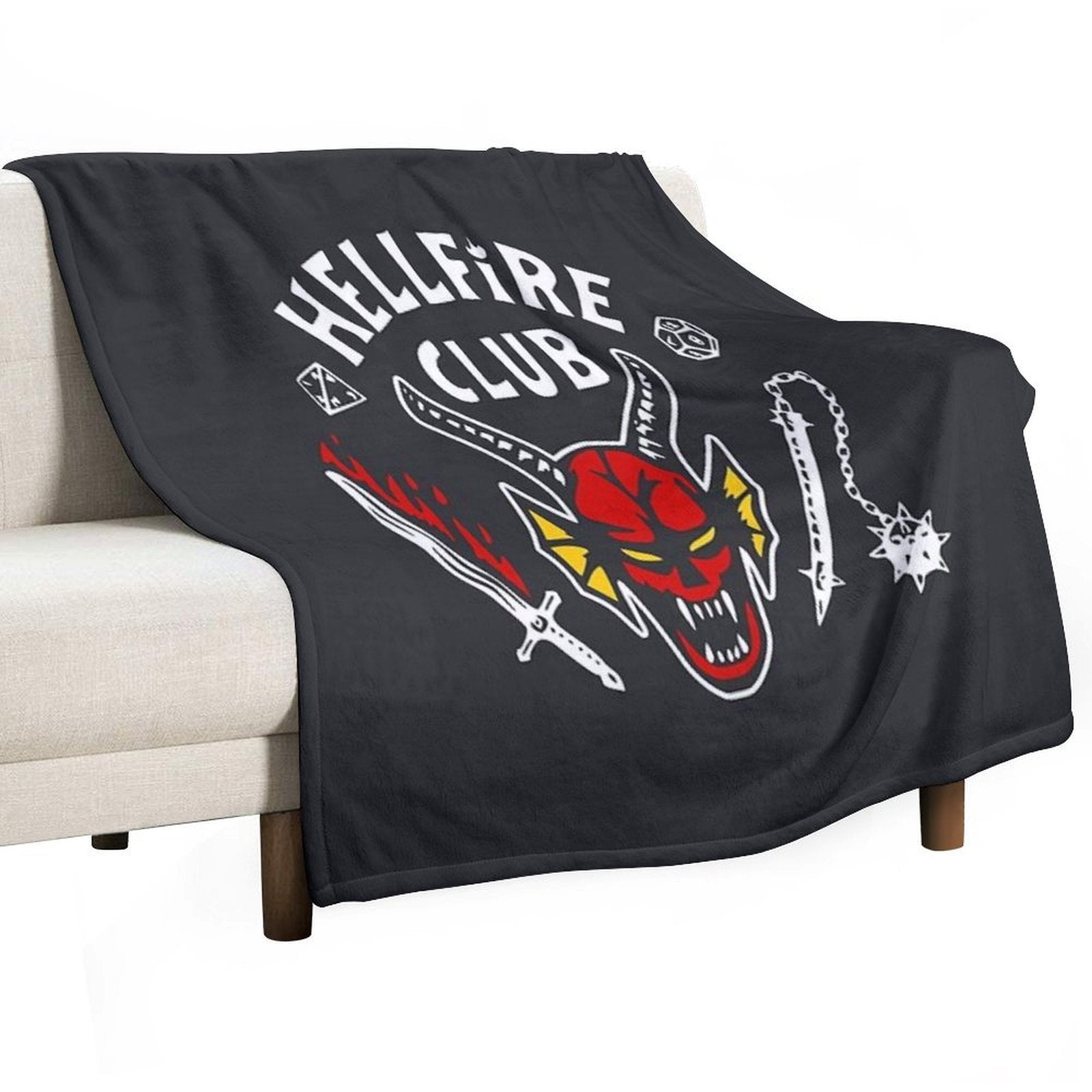 Tv Show Design Stickers Prints Art Game Design T-shirts Shrink-resistant Throw Blanket