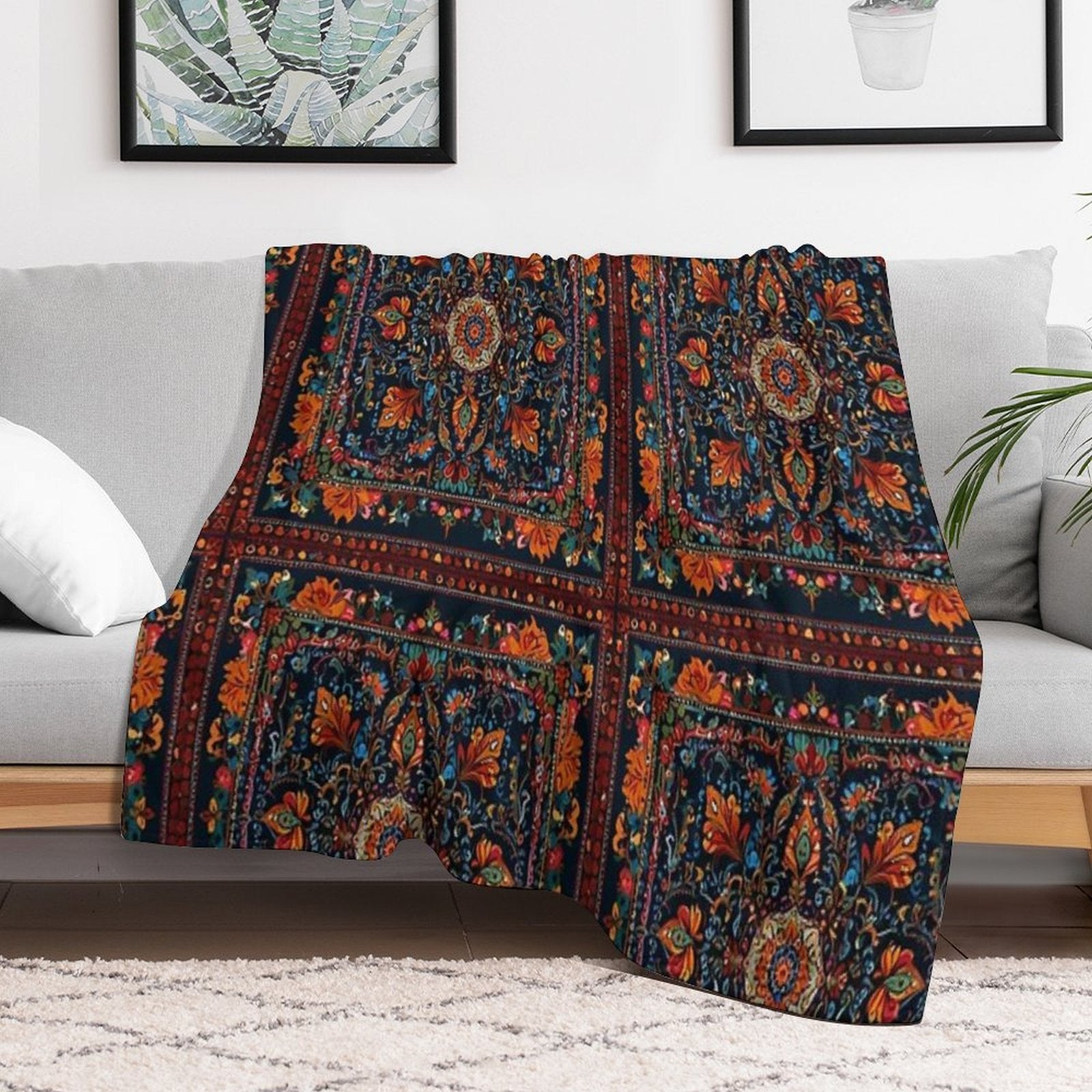 Pattern Comfort Throw Blanket