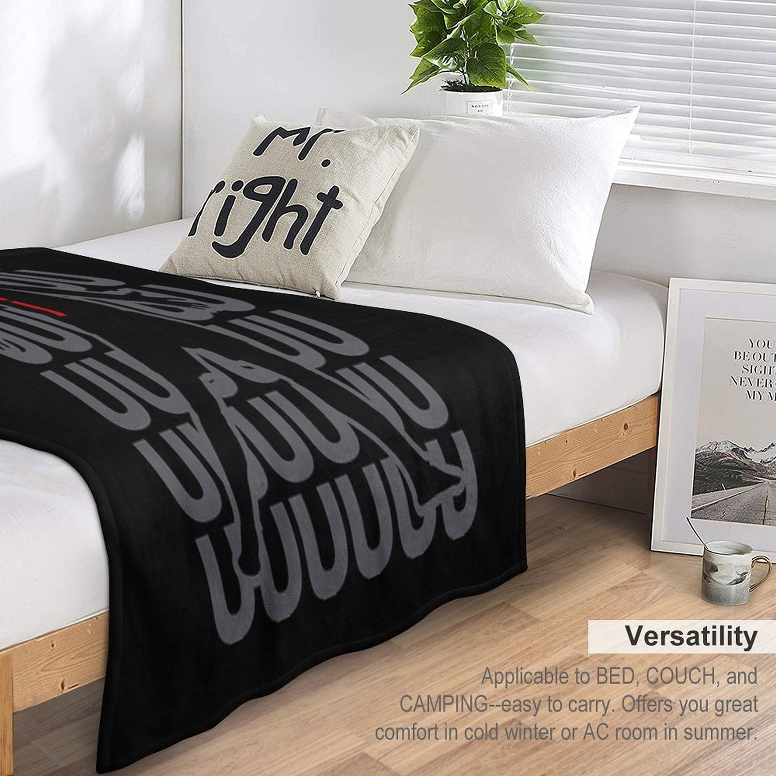 Cristiano Ronaldo 7 Travel-friendly Throw Blanket