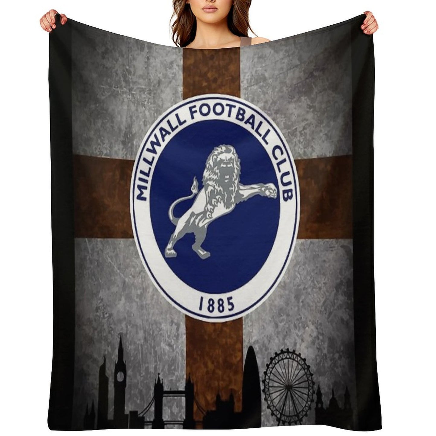 Millwall London Velvety-soft Throw Blanket