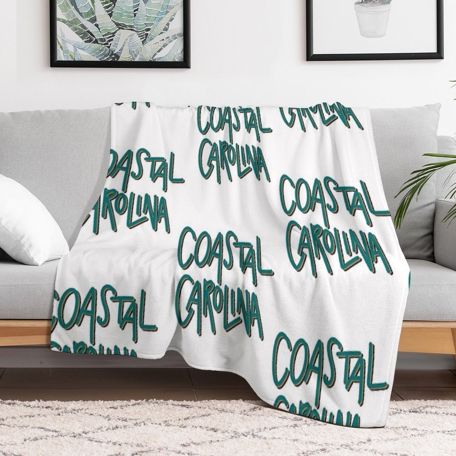 Coastal Carolina Comfort Throw Blanket