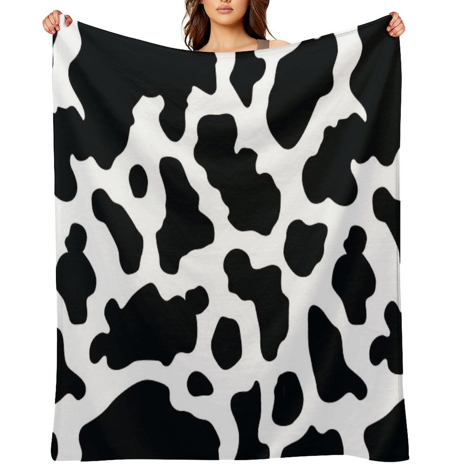 Cow Pattern Quick-dry Throw Blanket