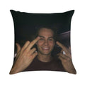 Dylan O’brien Middle Fingers Soft Shrink-Resistant Throw Pillow