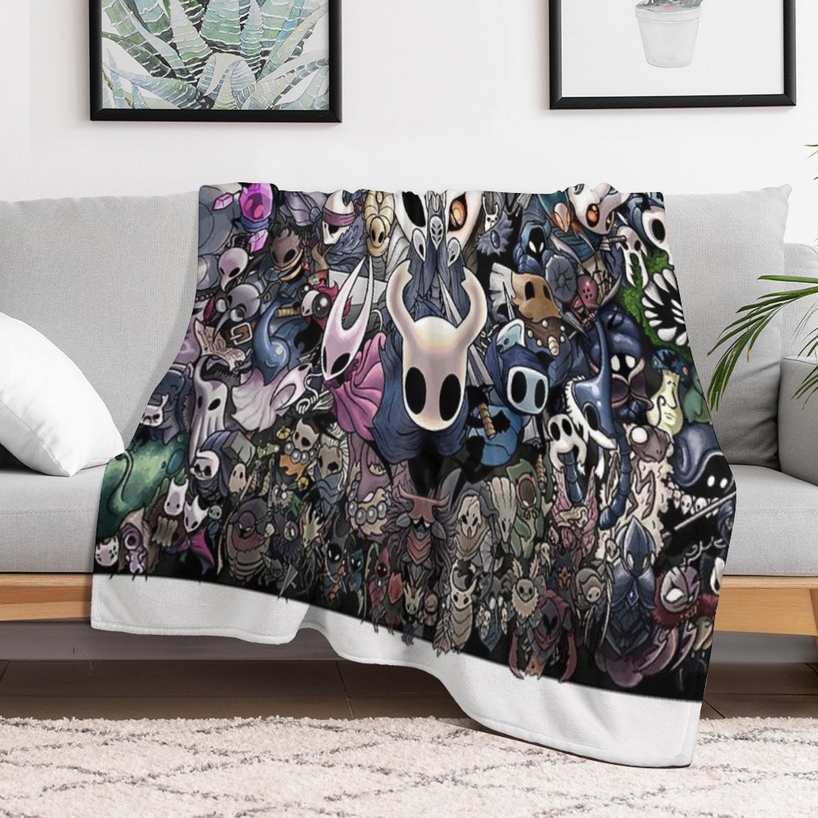Hollowknight Eco-conscious Throw Blanket