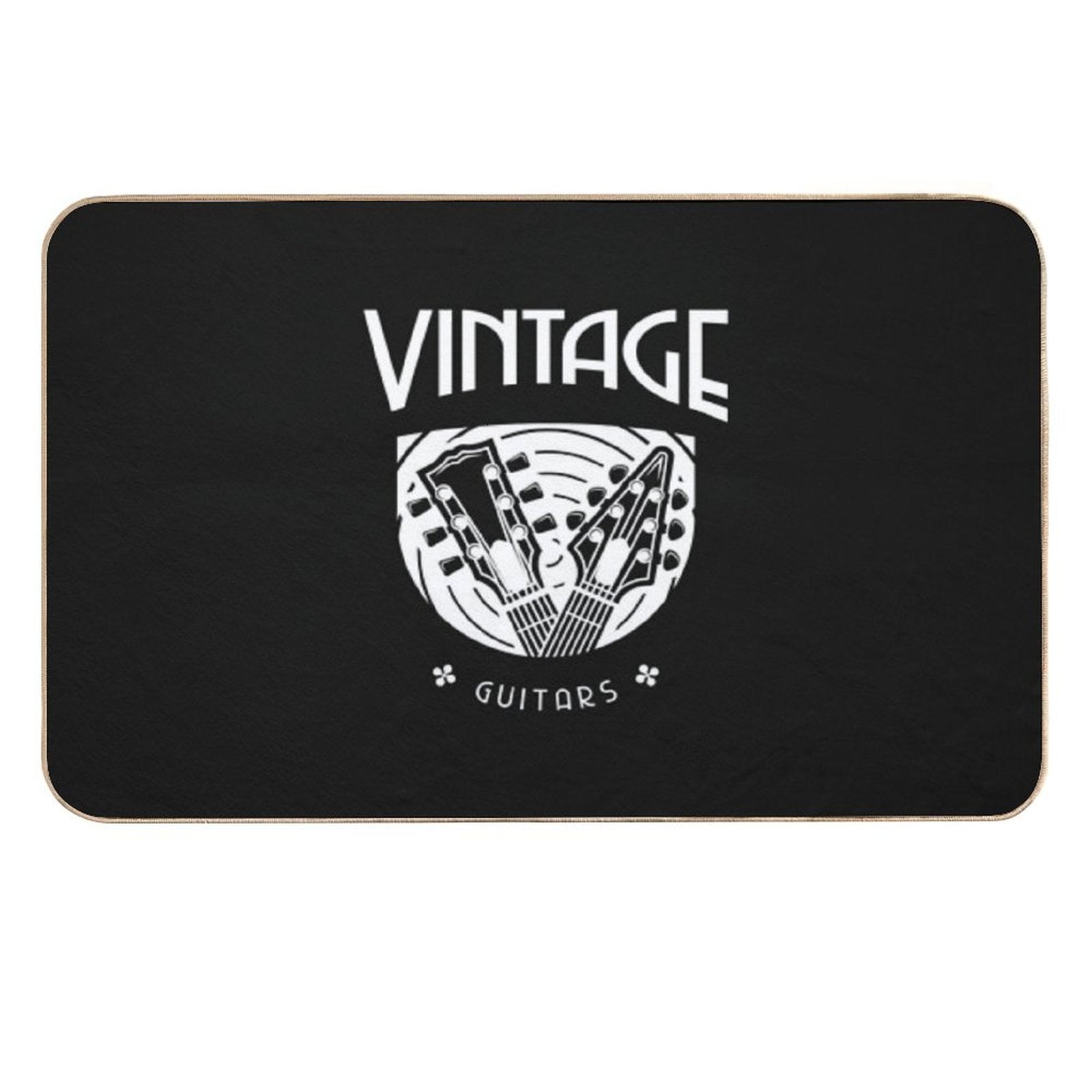 Vintage Guitars  Eco-Friendly Bath Mat