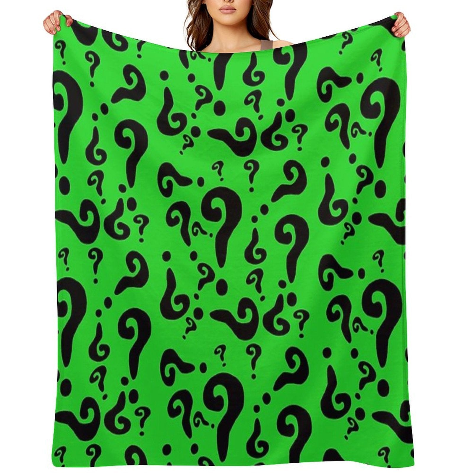 The Riddler Shrink-resistant Throw Blanket