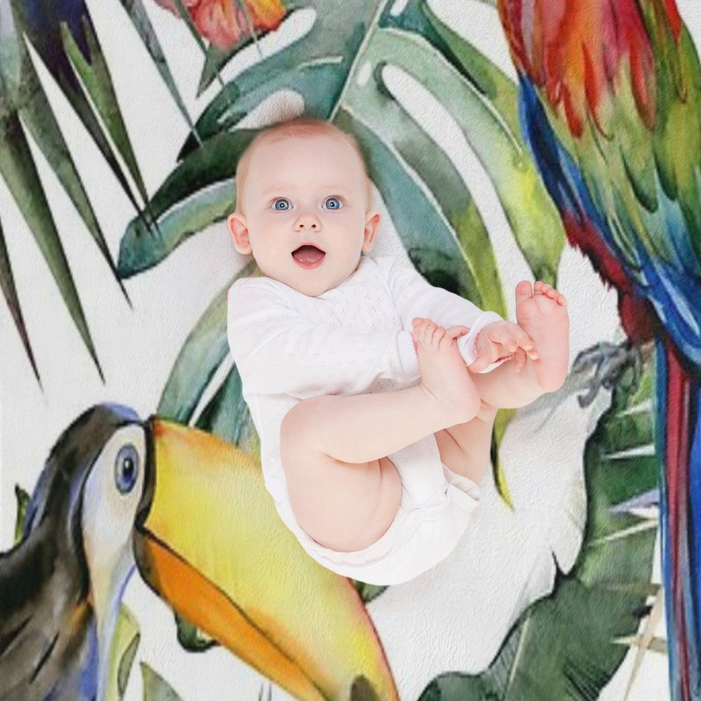 TROPICAL JUNGLE Versatility Throw Blanket