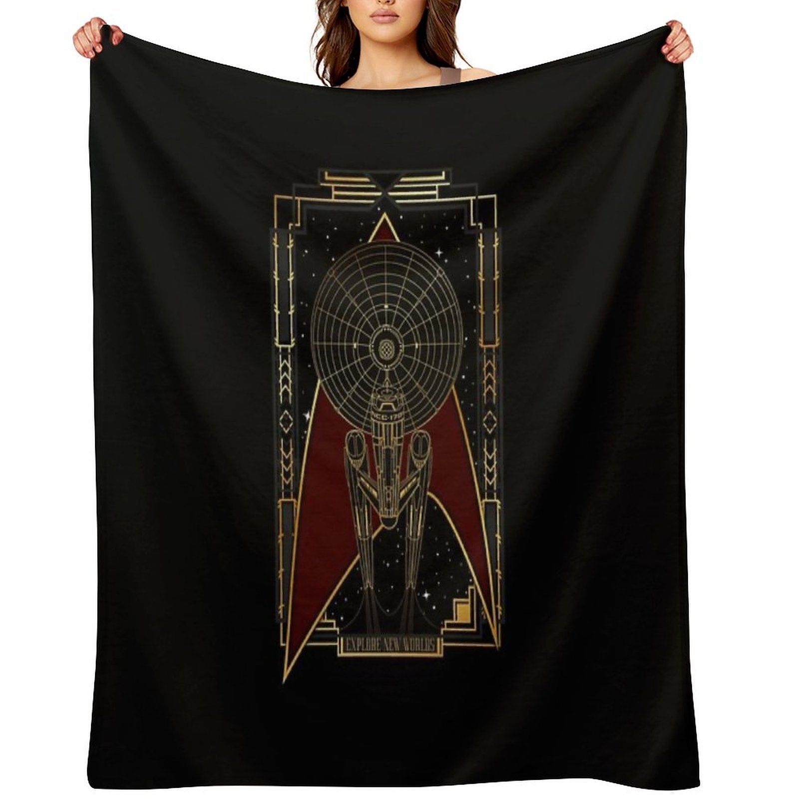 Explore New Worlds Comfort Throw Blanket