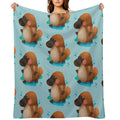 Platypus Puggle Versatility Throw Blanket