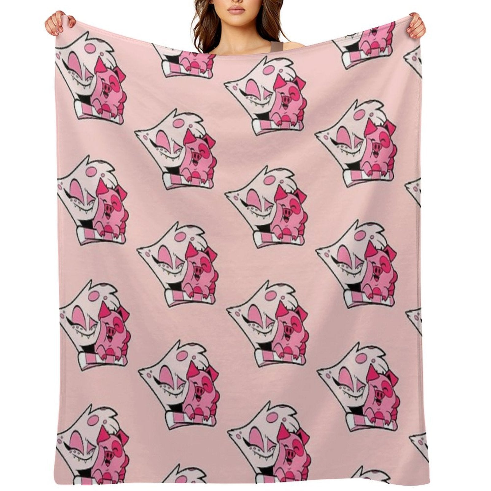 Angel Dust And Fat Nuggets Comfort Throw Blanket