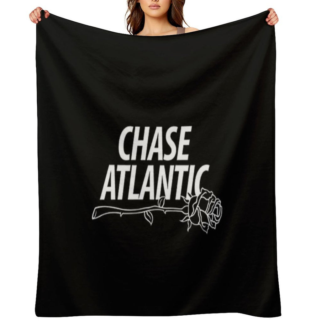 CHASE ATLANTIC ROSE LOGO Velvety-soft Throw Blanket