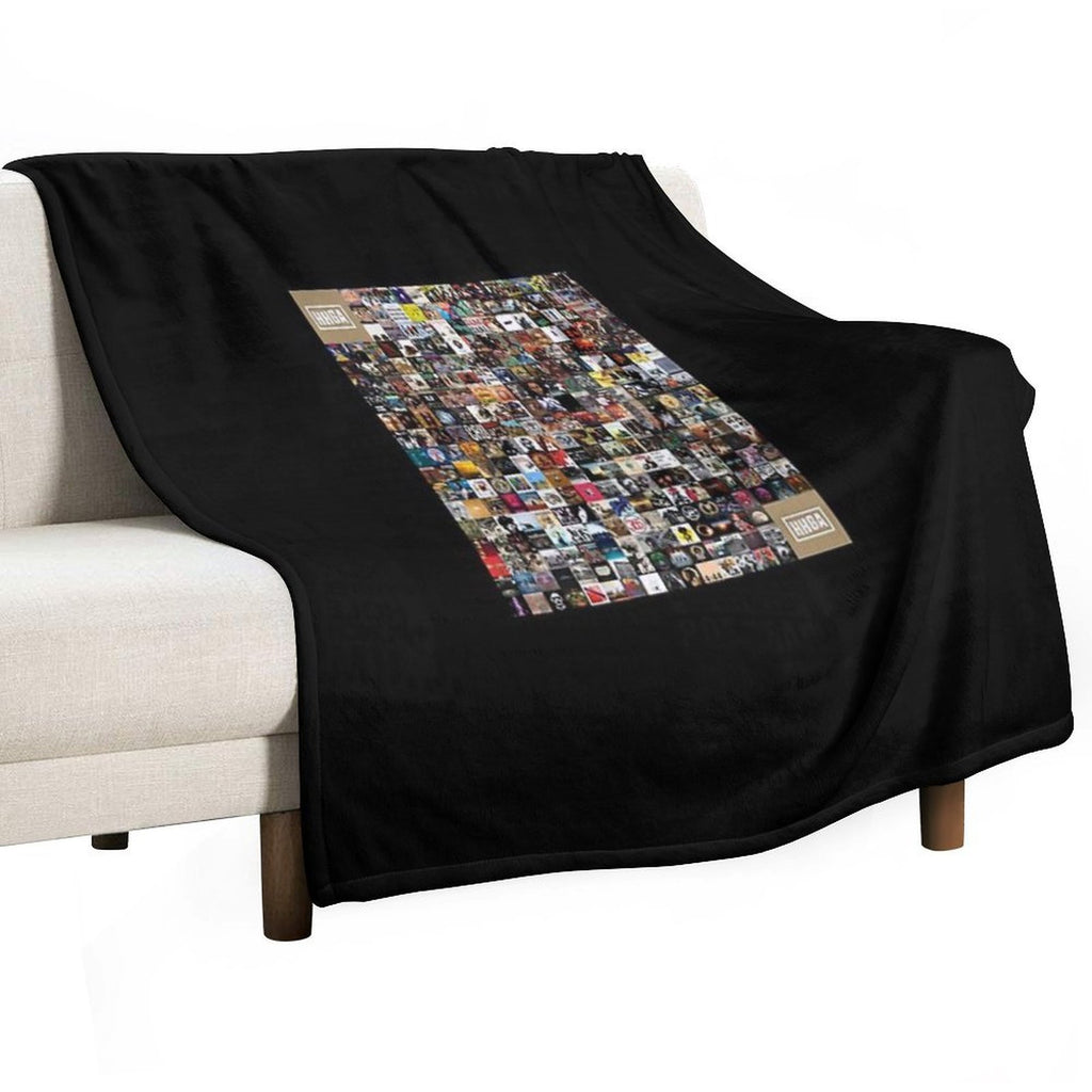 Greatest Hip Hop Albums 1986 2018 Classic T-Shirt Multi-functional Throw Blanket