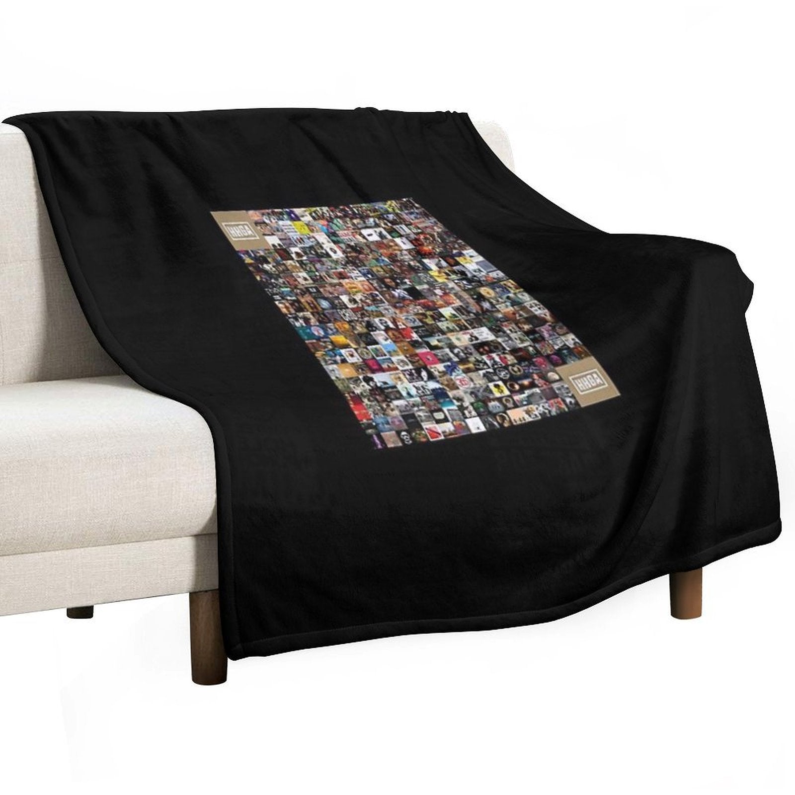 Greatest Hip Hop Albums 1986 2018 Classic T-Shirt Multi-functional Throw Blanket