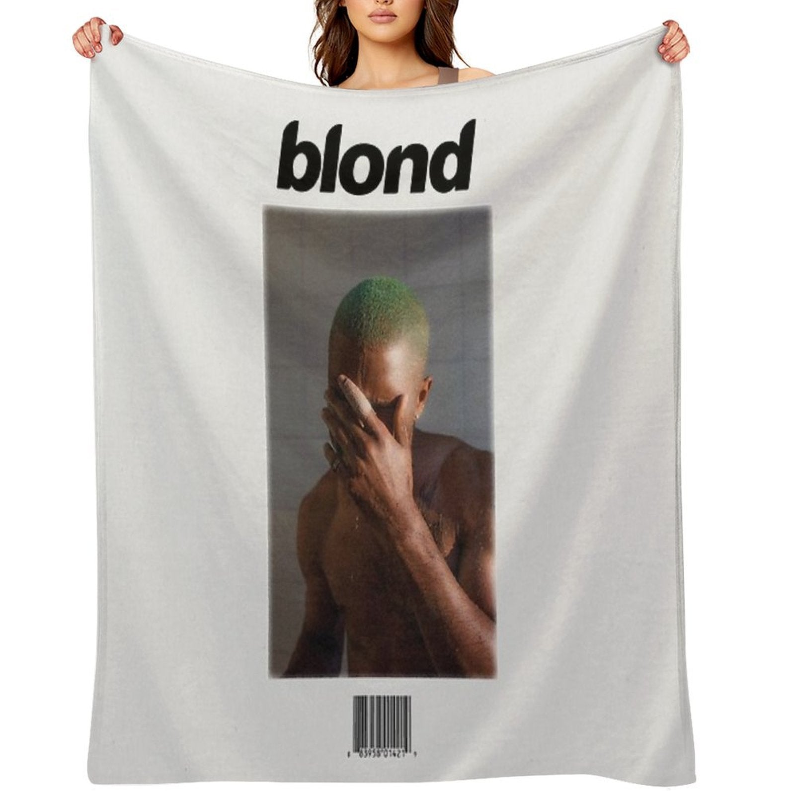 Blond Frank Ocean Album Grainy Vintage Retro Premium Throw Blanket