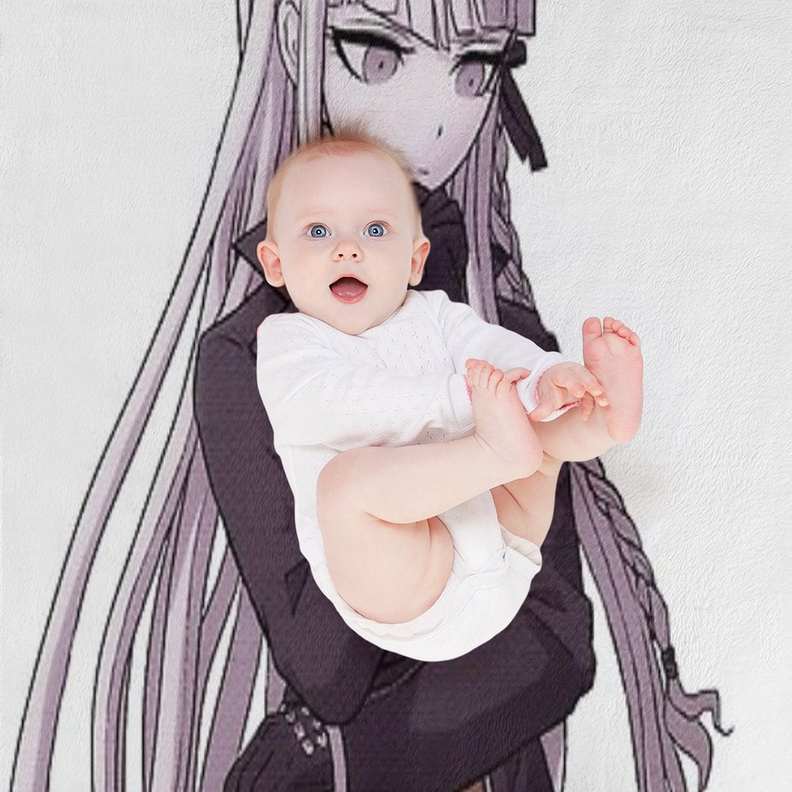 Danganropa ,Kyoko Kirigiri Sustainable Throw Blanket