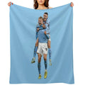 Halaand + Foden Quick-dry Throw Blanket