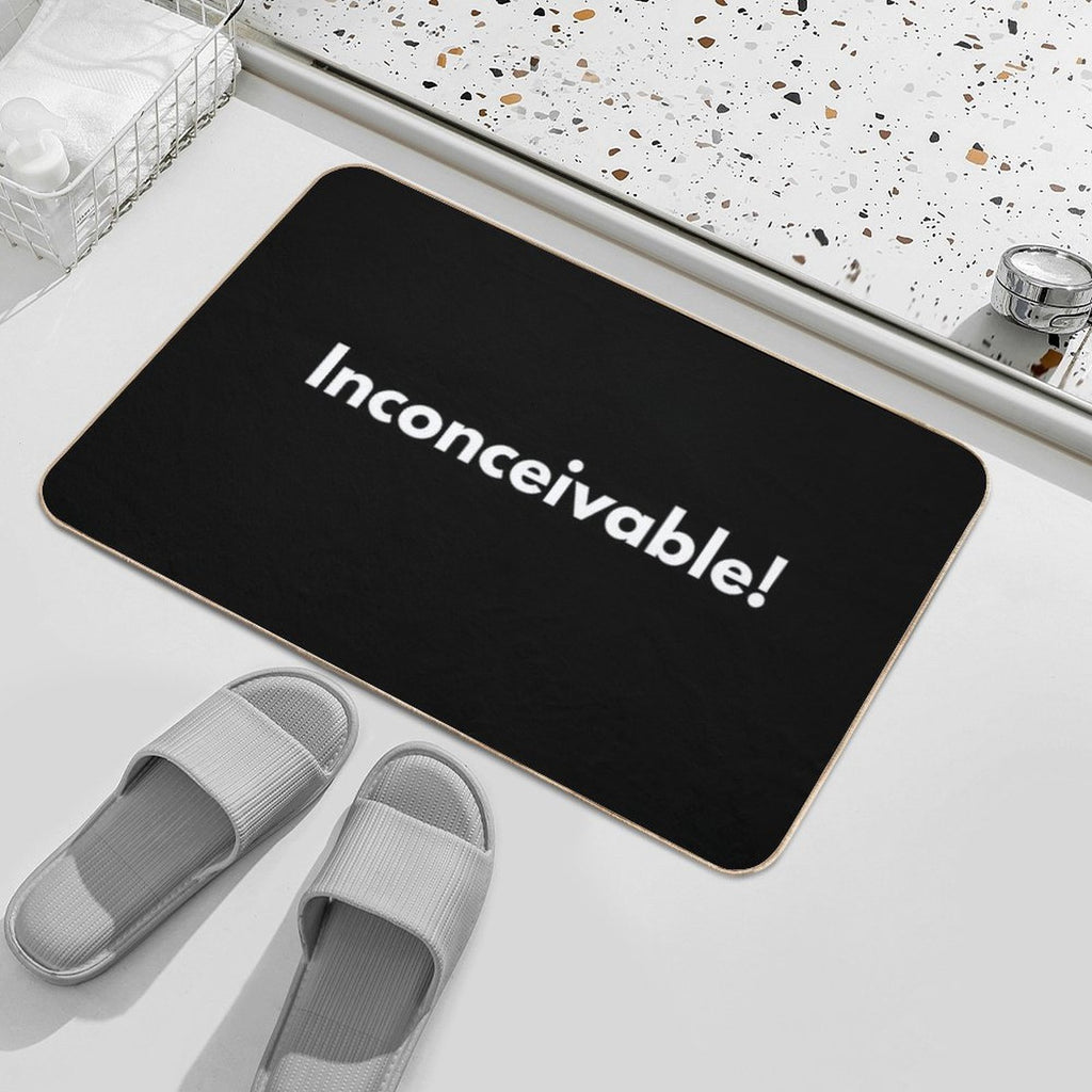 Inconceivable!  Multi-Purpose Bath Mat