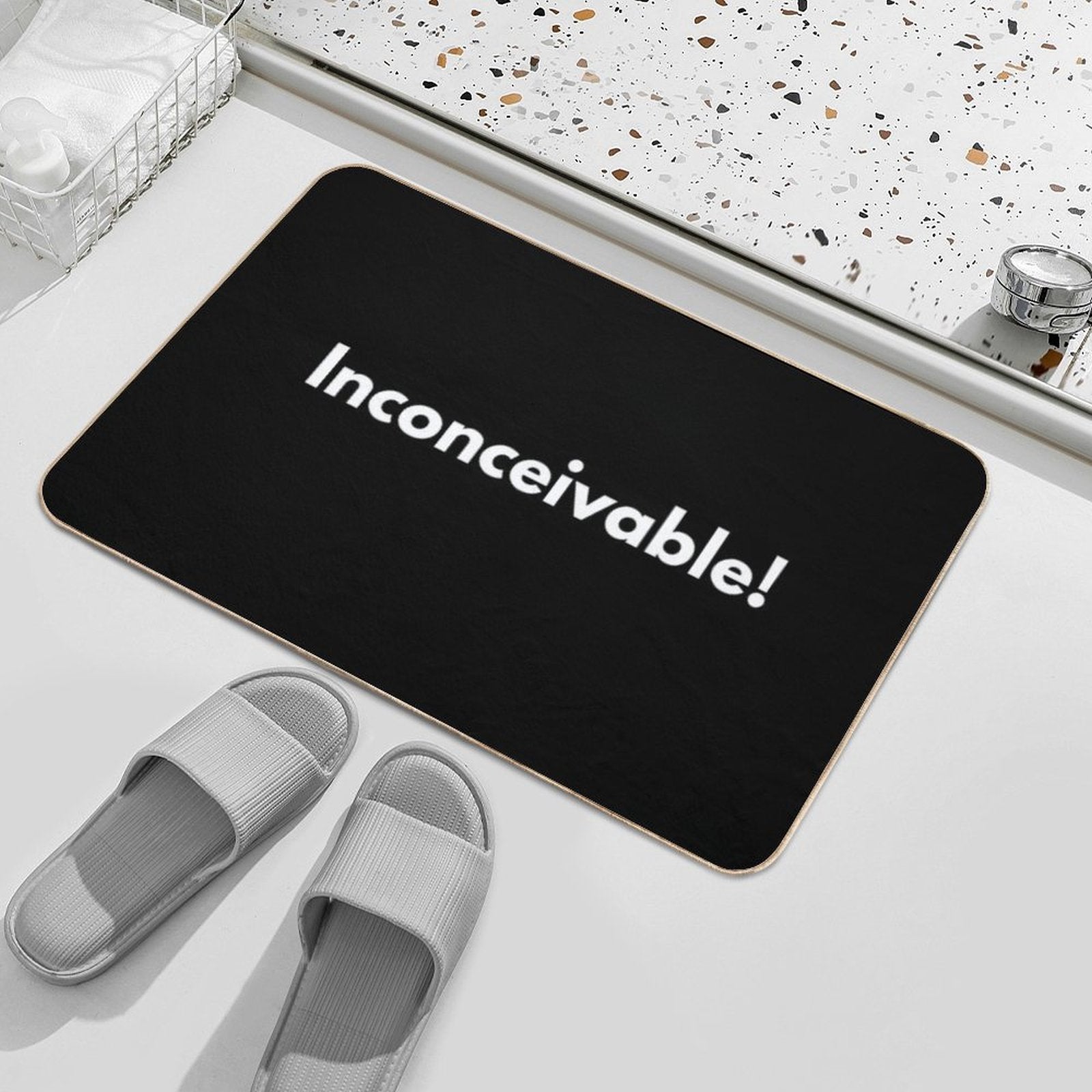 Inconceivable!  Multi-Purpose Bath Mat